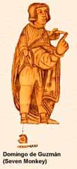 Image - Domingo de Guzm&aacute;n, Seven Monkey